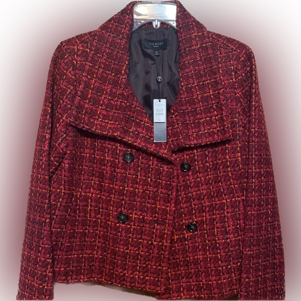 NWT. Talbots Blazer- Christmas Party Ready!!!